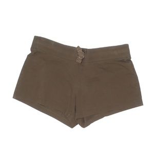 Moncler greenish brown middies shorts